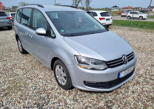 Volkswagen Sharan cena 45000 przebieg: 182000, rok produkcji 2010 z Lubliniec małe 407